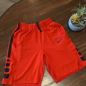 Nike Kids Red and Black Sports Shorts #814